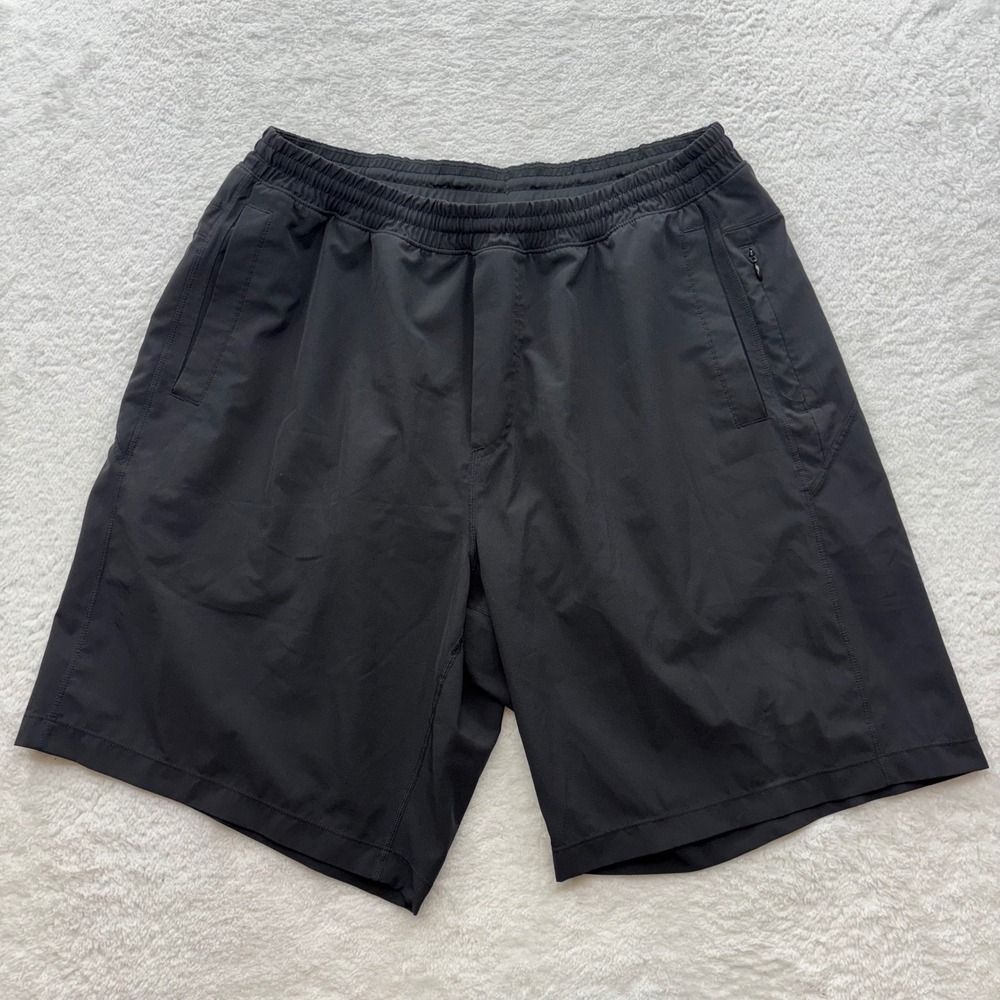 Birddogs Boom Black Gym Athletic Shorts XXL Lined Drawstring Performance C868